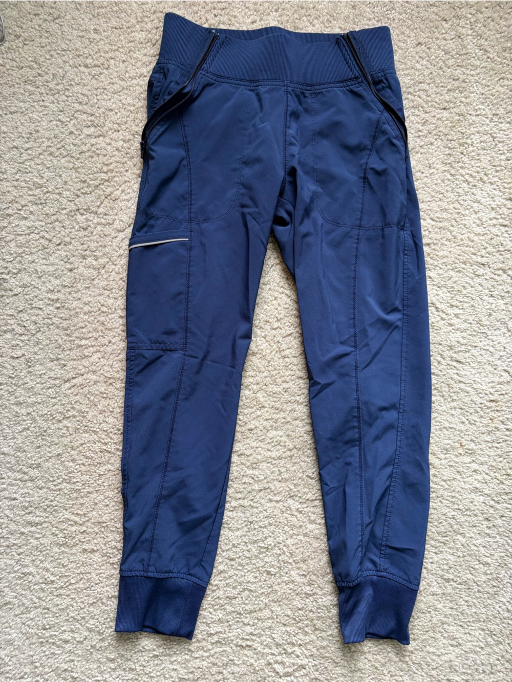 Navy Cherokee infinity Scub Joggers with Zip Pockets